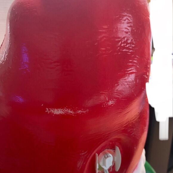 Gnome Elf Holding Lantern 28" Santa Light-Up Plastic Blow Mold Tested Works Read - Picture 7 of 10